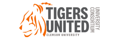 Clemson University Tigers United logo.