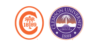 Clemson ring and Clemson University restricted mark logos.