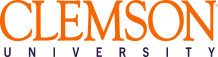 Improper logo example of a distorted Clemson wordmark