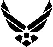 Air Force logo.