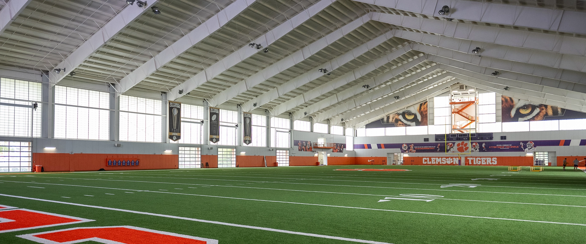 Clemson indoor training facility