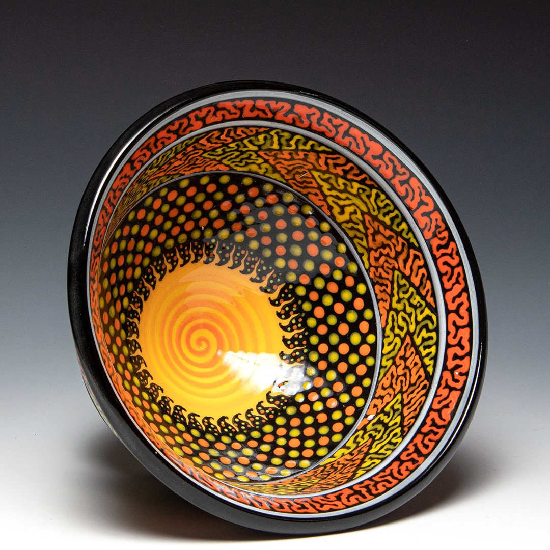 Patrick Dougherty | MFA 1981 | Ceramic bowl