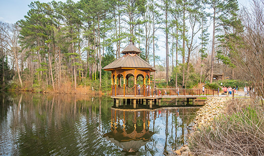 sc botanical garden lake