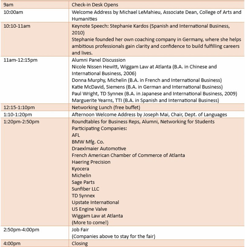 LAIB Conference 2025 Schedule