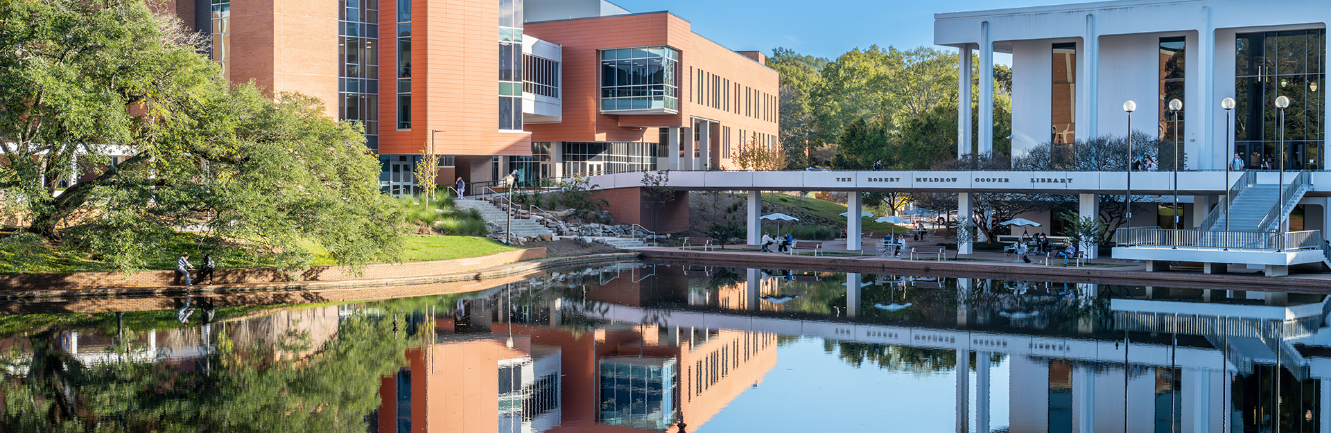 Reflection pool at Clemson