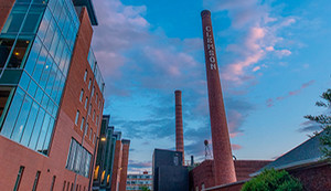 Smoke stacks on Klugh Ave