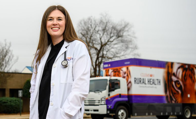 Caitlin Moore of Clemson Rural Health recognized as 2024 Telehealth Trailblazer