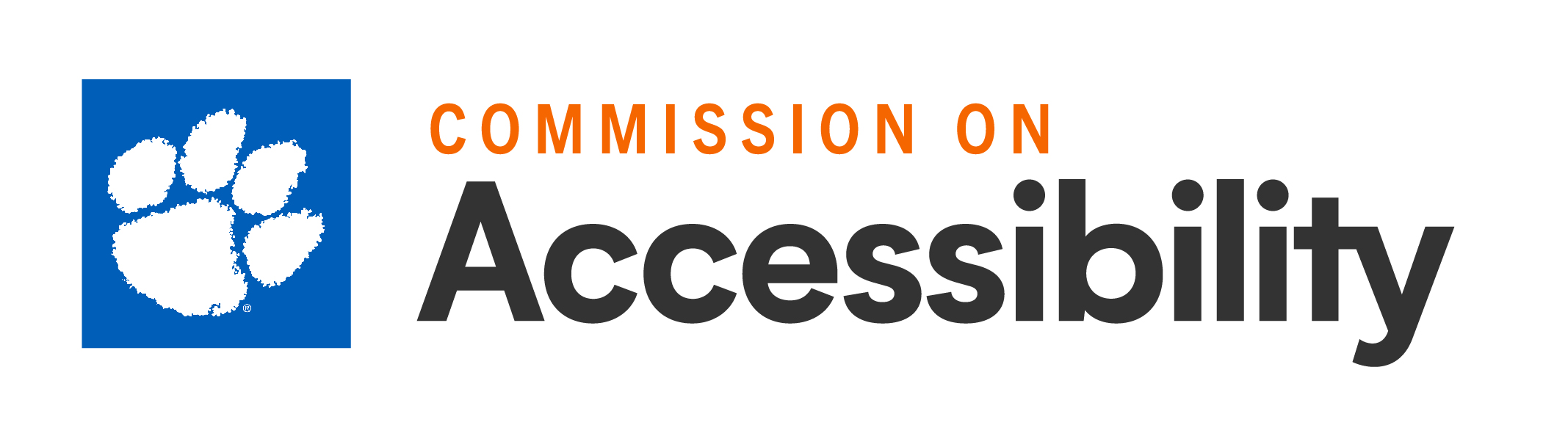 Commission on Accesibility Logo