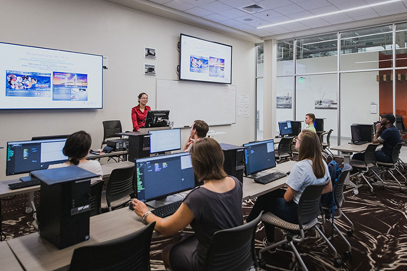 Computer Science class in Charleston