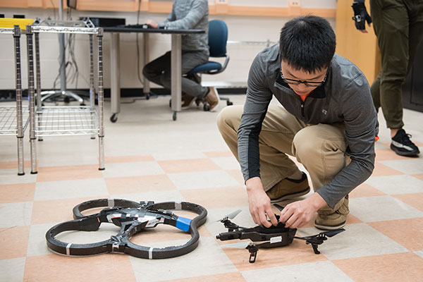 Autonomous flight set-up