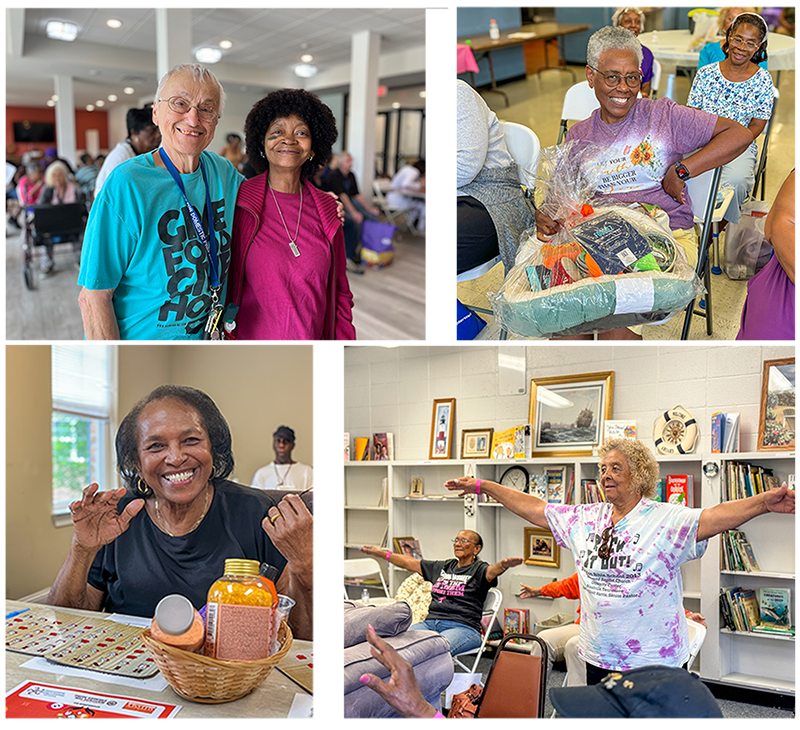 People at events hosted by the Clemson Institute for engaged aging