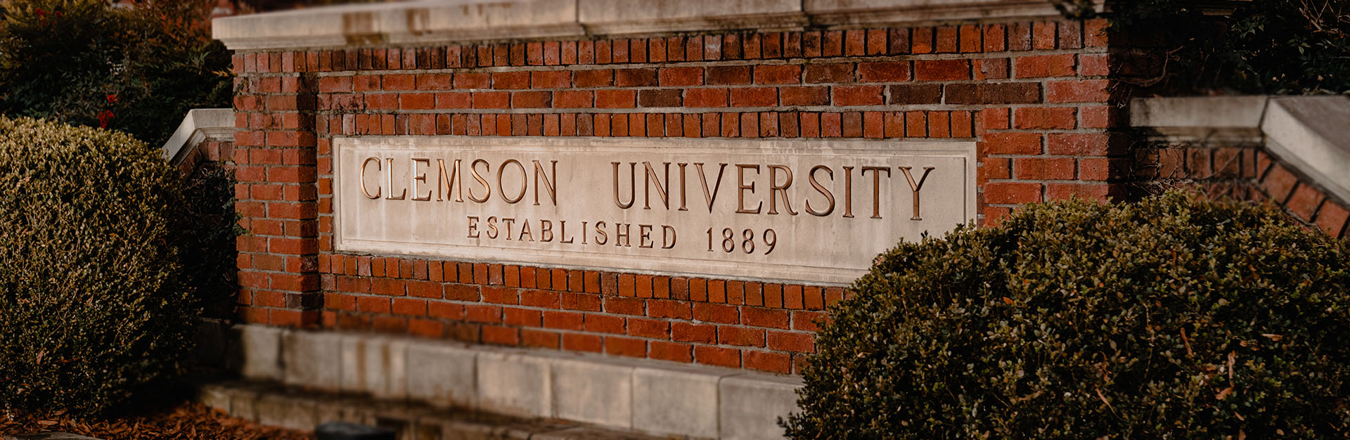 Clemson University Sign