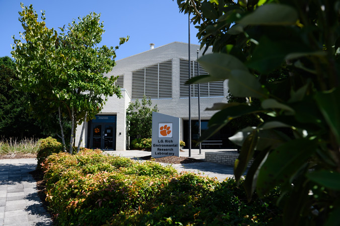 the exterior of the environmental laboratory