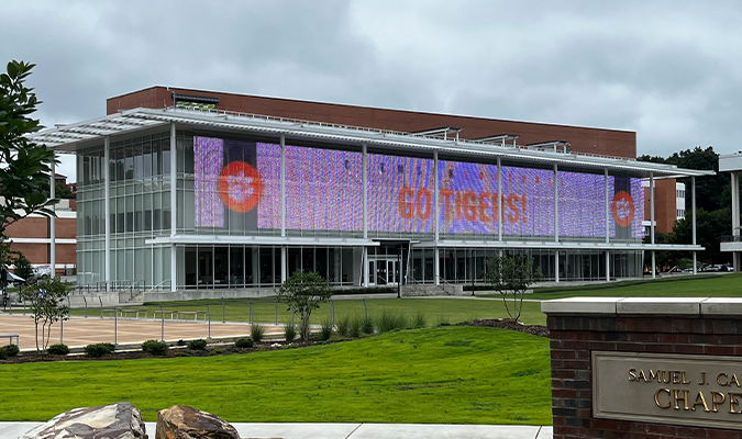 exterior of watt center