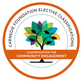 Classification for Community Engagement logo.