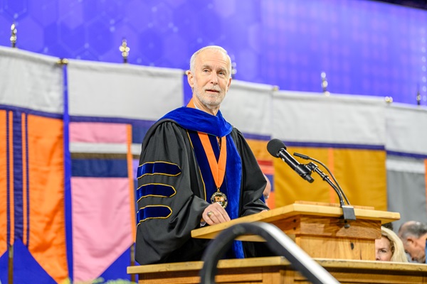 Provost Jones at May 2024 graduation