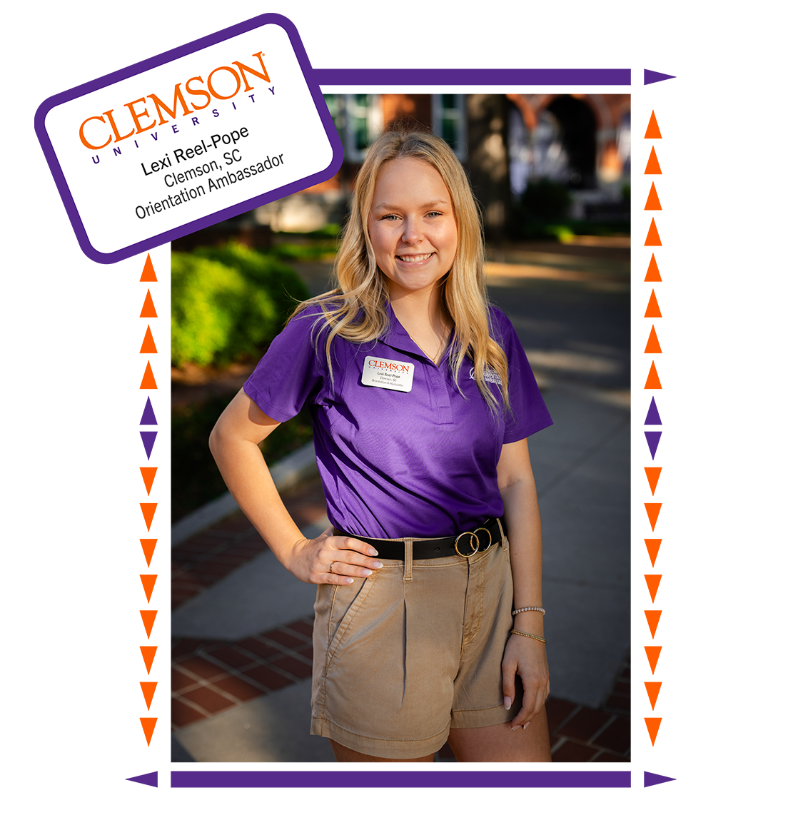 Meet the Clemson University Orientation Ambassador, Lexi Reel-Pope